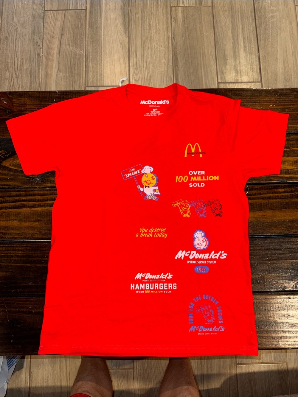 2026 McDonald's Red Graphic Tee